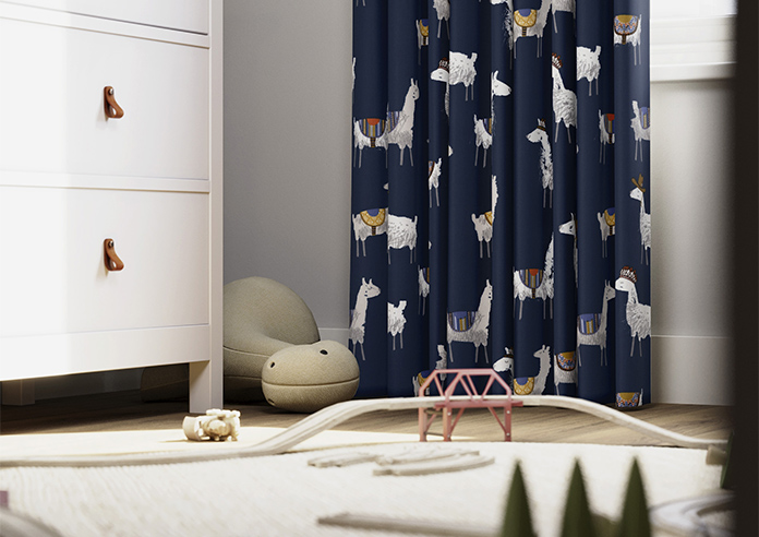 Alpaca, Indigo - Made to Measure Curtains - Image 5